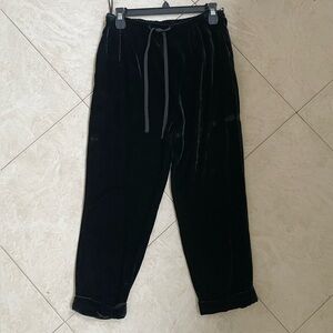 Mes Demoiselles … size 36 velvet black pants